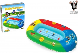 Opblaasbare kinderboot met Kleine Mol