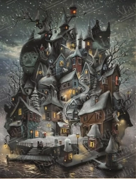 Puzzel Magnolia eiland Willoville 1000 stukjes