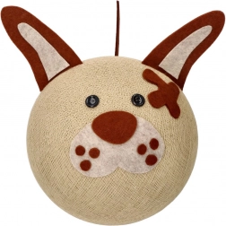 Kinder hanglamp hondje ZOO Cobo, handgemaakt in Italië