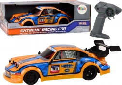 RC auto 1:16 met rubberbanden voor driften – oranje