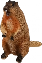 Figurine Alpensneeuwmarmot 7,5 cm