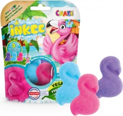 Inkee bruisballen voor in bad Flamingo 3×55 g