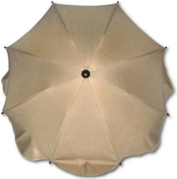 Parasol voor kinderwagen – beige