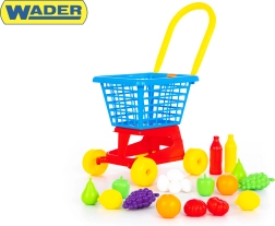 Boodschappenwagentje met Levensmiddelen