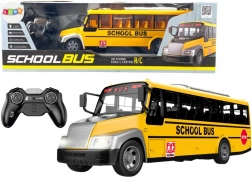 rc schoolbus met verlichting geel