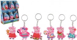 sleutelhanger Peppa Pig 10 cm – rubberen hanger voor sleutels en rugzak