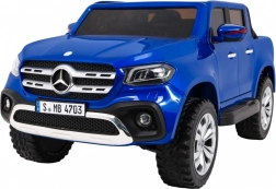 Elektrische kinderauto MERCEDES-BENZ X‑Class 4x4 – gelakt blauw