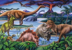 Puzzel dinosaurussen van Ravensburger - 35 stukjes