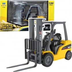 Metalen Heftruck Huina Geel 1:50