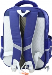 Kinder schoolrugzak met dinosaurusstikels, marineblauw