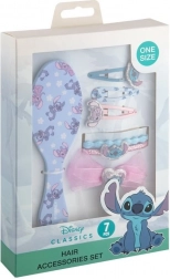 Kinder set haaraccessoires STITCH, 7 stuks