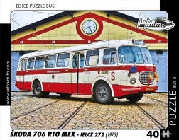 Puzzel RETRO-AUTO’s bus Škoda 706 RTO MEX 40 stukjes