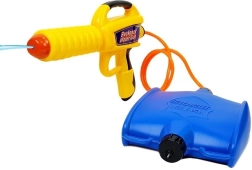 Waterpistool met reservoir 1080 ml geel-blauw