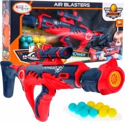 Handmatig geweer voor kinderen 6+ Veermechanisme + vizier + 12 foamkogels