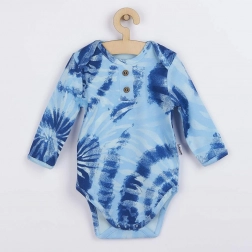 Babybody met lange mouwen Nicol Tomi blauw
