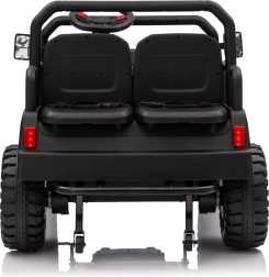 Elektrische kinderbuggy Champion 4-zits, zwart