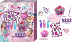 Grote set voor make-up en nagels