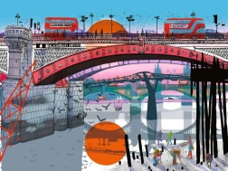 Puzzel In Londen 1500 stukjes van Ravensburger