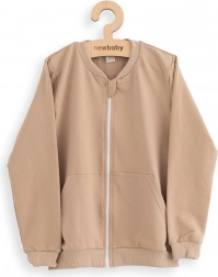 Kinder jogging-vest New Baby Kindergarten bruin