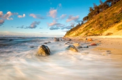 Diamond painting Rotsachtige strand 30x40cm