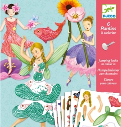 Bewegende elfjesfiguren Djeco – creatief set voor kinderen
