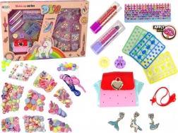 Kleurenset voor make-up en sieraden