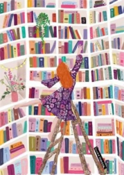 Puzzel Magnolia Boeken zijn mijn vrienden 1000 stukjes