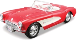 Maisto 1957 Corvette bouwpakket automodel 1:24