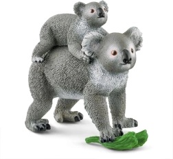 Schleich wild life koala moeder met jong