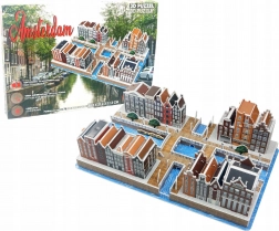 3D-puzzel Amsterdamse Grachtengordel 107 stukjes