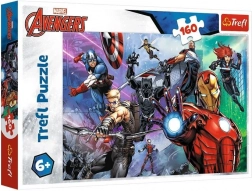 Puzzel 160 stukjes MARVEL Avengers – altijd paraat helden