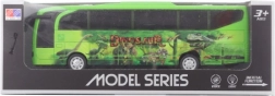 Kinderbus Dino met effecten op batterijen