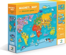 Magnetische wereldkaart voor kinderen