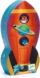 Puzzel Ruimteraket DJECO - 16 stukjes