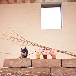 LILLIPUTIENS vingerpoppetjes – DE DRIE BIGGETJES