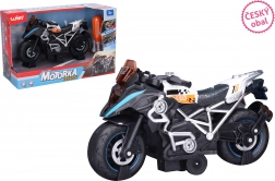 Schroefbare motor met effecten, wit 20 cm – Tsjechische verpakking