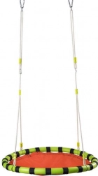 WOODY opvouwbare schommelring, oranje, diameter 103 cm