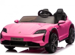 Elektrische kinderauto Porsche Taycan Turbo S – roze