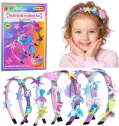 Creatieve DIY-set voor het maken van haarbanden – zeemeermin en schelpjes