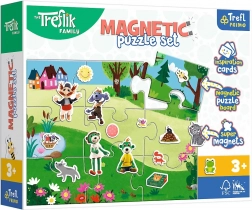 Magnetische puzzel Trefliks dag voor kinderen vanaf 3 jaar