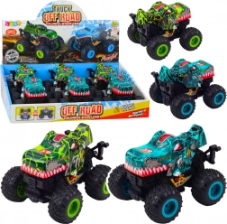 off-road auto Dino met aandrijving, lichten en geluid