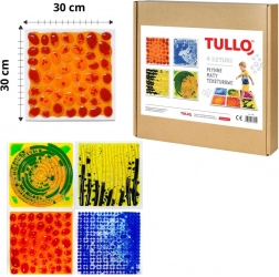 Gestructureerde vloeibare matten 4 stuks Tullo