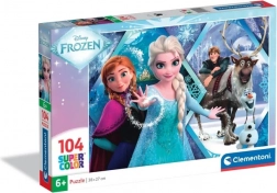 Clementoni puzzel 104 stukjes – Disney Frozen