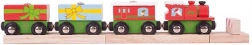 Bigjigs Rail kersttrein met rails