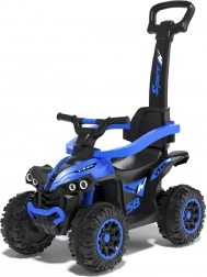 Kinderloopfiets met duwstang Baby Mix Mega blauw