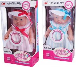 Baby met geluidseffecten 24 cm