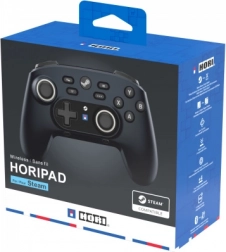 Draadloze controller HORIPAD Pro voor Steam – Midnight Black