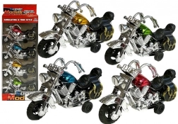 Set van opwindbare motorfietsen, 4 stuks