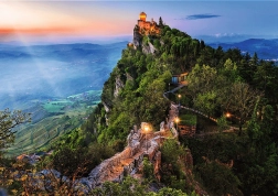 Trefl puzzel Premium Plus Photo Odyssey: Pad, San Marino 1000 stukjes