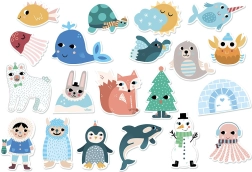 Vilac Houten Magneten Island